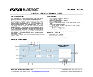 WM8782ASEDS/RV.pdf