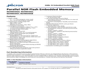 M29W640GB70ZF6E.pdf