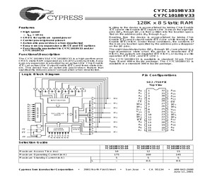 CY7C1018BV33-15VC.pdf