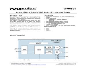 WM8501GED/V.pdf