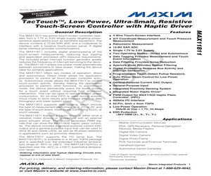 MAX11811GTP/V+T.pdf