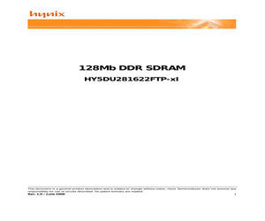 HY5DU281622FLTP-5I.pdf