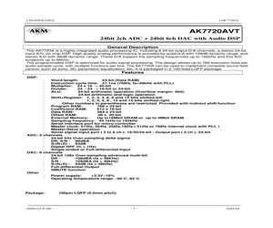 AK7720AVT.pdf