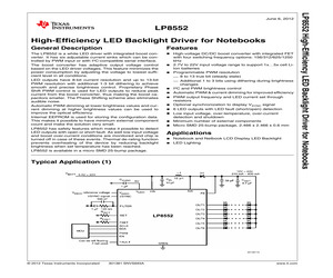 LP8552TLE/NOPB.pdf