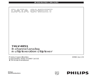 74LV4051D-T.pdf