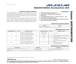 MAX97200AEVKIT+.pdf