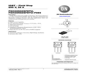 FGH20N60SFDTU_F085.pdf