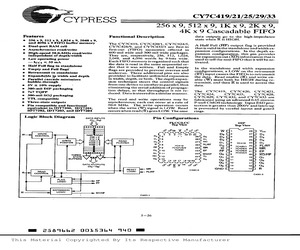 CY7C425-20VI.pdf