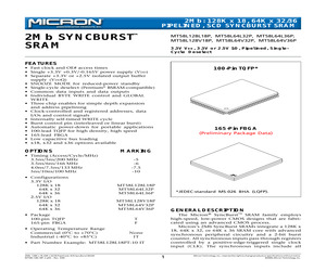 MT58L128V18PF-10IT.pdf