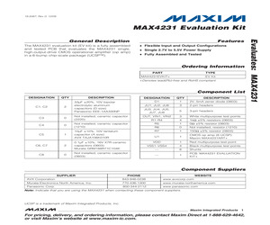 MAX4231EVKIT+.pdf