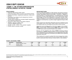 IS61SP12836-133B.pdf