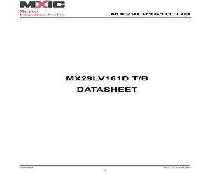 MX29LV161DBXHI-90G.pdf