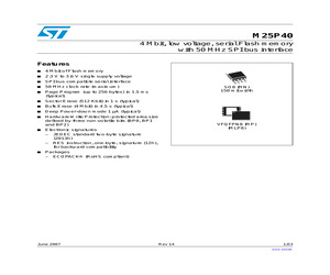 M25P40-VMN6TP/X.pdf