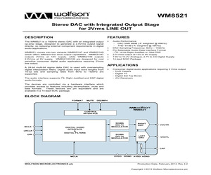 WM8521CH9GED/R.pdf