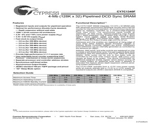 CY7C1340F-250AXI.pdf