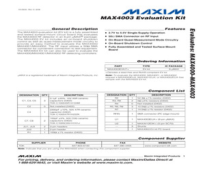 MAX4003EVKIT+.pdf