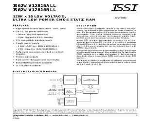 IS62WV12816BLL-70BI.pdf