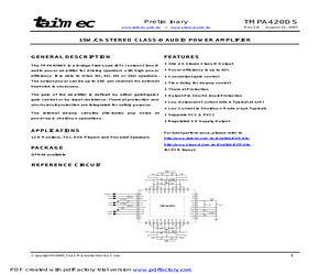 TMPA420DS.pdf