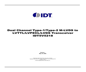 IDT5V5218PGGI8.pdf