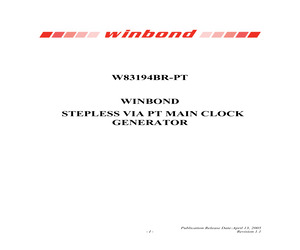 W83194BR-PT.pdf