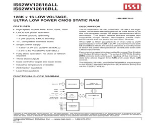 IS62WV12816ALL-70T.pdf