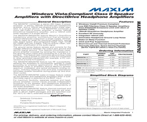 MAX9792AEVKIT+.pdf