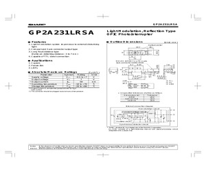 GP2A231LRSA.pdf