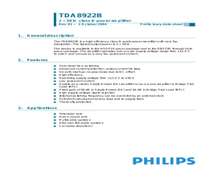 TDA8922BTH/N2,118-CUT TAPE