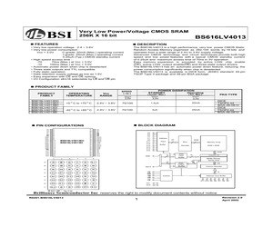 BS616LV4013BI.pdf