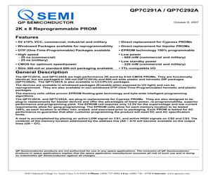 QP7C291A-25LMB.pdf