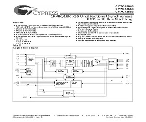 CY7C43683-15AI.pdf