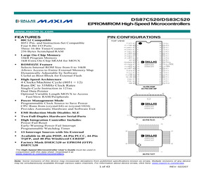 DS87C520-QNL+T&R.pdf