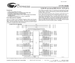 CY7C342B30JC.pdf