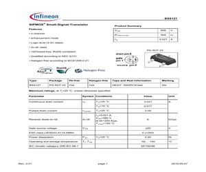 BSS127H6327XTSA2.pdf