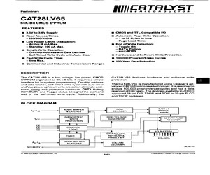 CAT28LV65G-25TE13.pdf