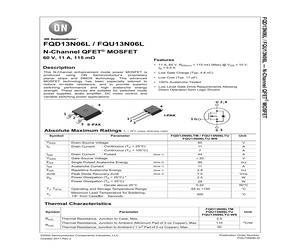 FQU13N06LTU.pdf