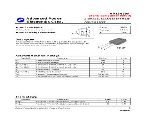 AP13N50W.pdf