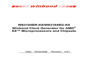 W83194BG-K8.pdf