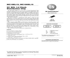 MC100EL15DR2G.pdf