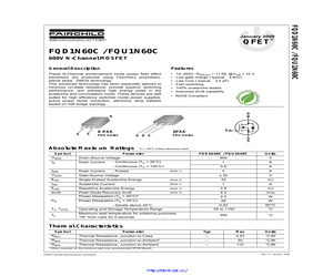 FQD1N60C.pdf