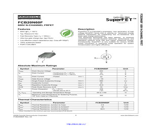 FCB20N60F.pdf