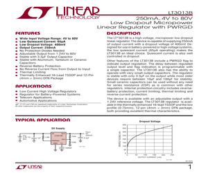 LT3013BEDE.pdf