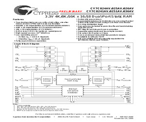 CY7C026AV-15AC.pdf