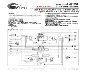 CY7C43684-12AC.pdf