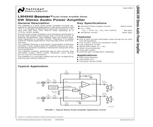 LM4940TSBD/NOPB.pdf