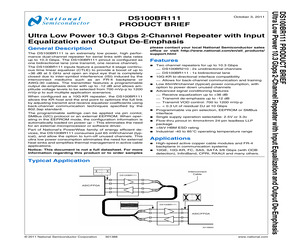 DS100BR111SQ/NOPB.pdf