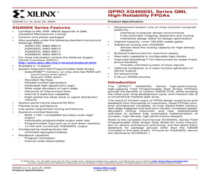 QPRO XC4000XL RADIATION HARDENED FPGAS.pdf