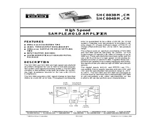 SHC803BM, CM, SHC804BM, CM.pdf