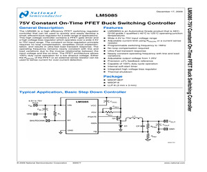 LM5085SDX/NOPB.pdf