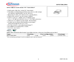 BFR750L3RH E6327.pdf